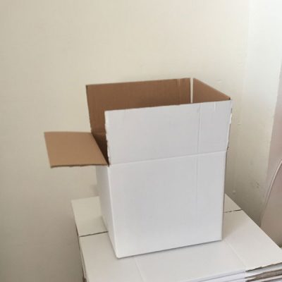 Orta boy beyaz kutu
